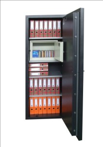 Sejf ognioodporny DuoGuard 450 EL Klasa I 